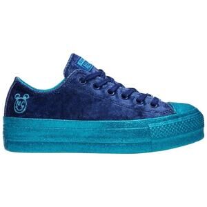 Blue Velvet Women's Sneakers